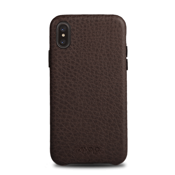 Slim Grip iPhone X Leather Case - Vaja