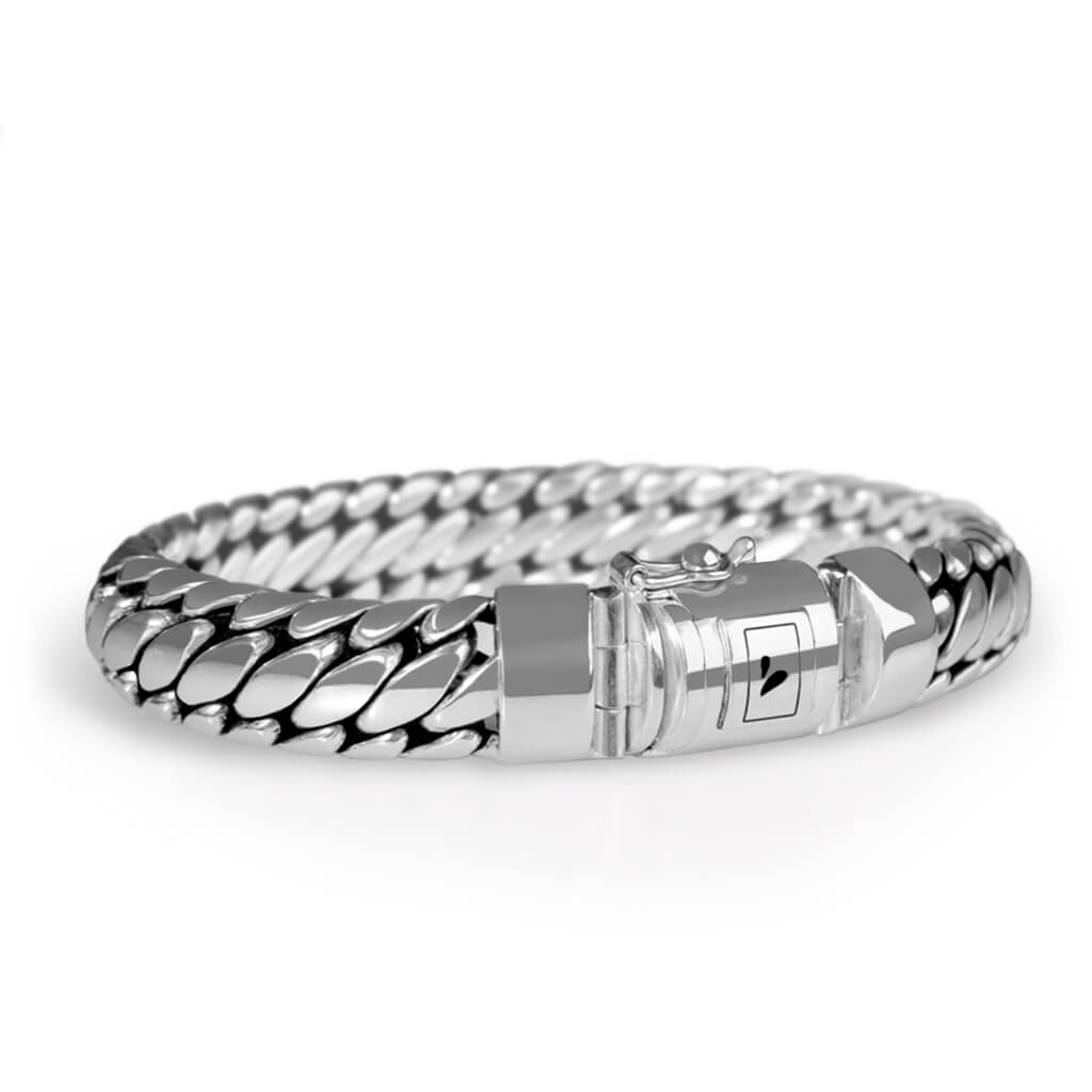 Men's Sterling Silver Chain Bracelet - Wisdom | NOVICA
