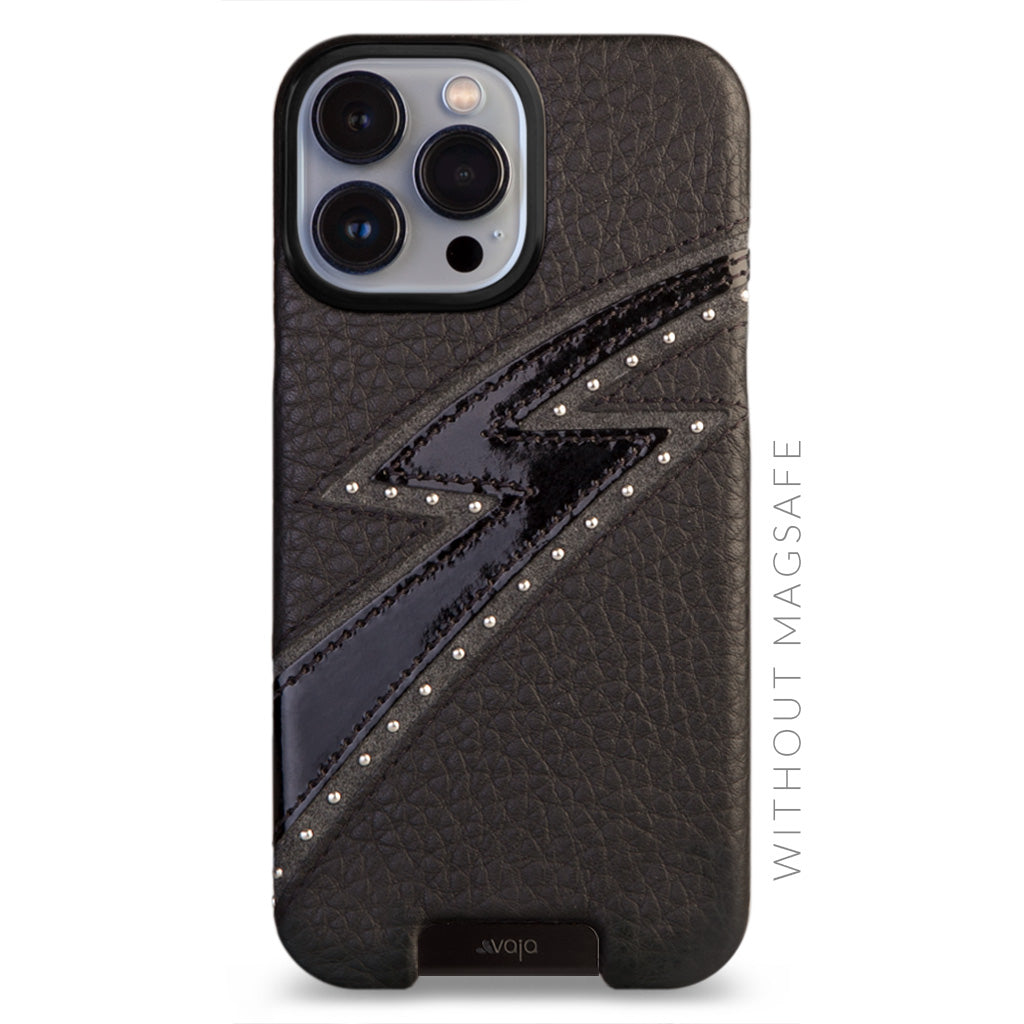 Spark Grip iPhone 13 Pro Max leather case without MagSafe - Vaja