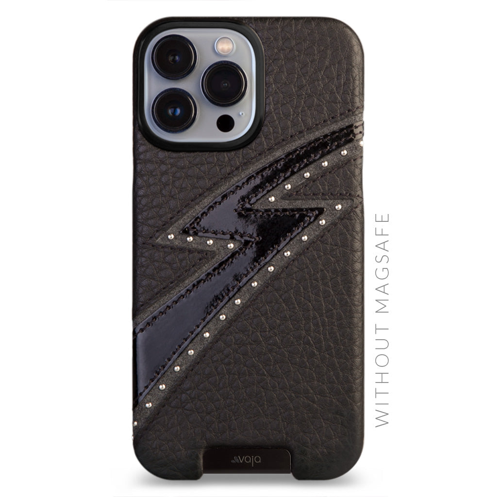 Spark Grip iPhone 13 Pro Max leather case without MagSafe - Vaja