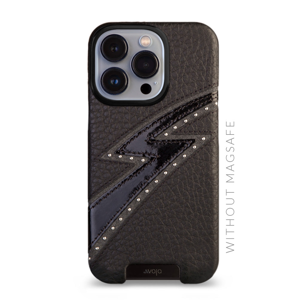 Spark Grip iPhone 13 Pro leather case without MagSafe - Vaja