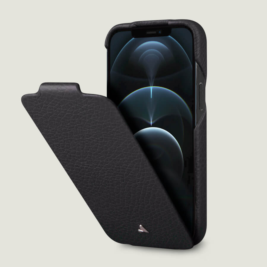 Folio iPhone 14 Pro Max leather case - Vaja