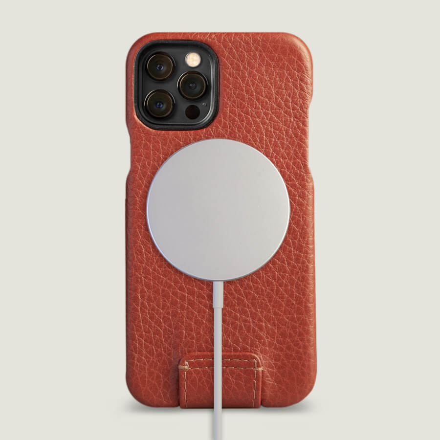 Top iPhone 12 &amp; 12 Pro MagSafe leather case - Vaja