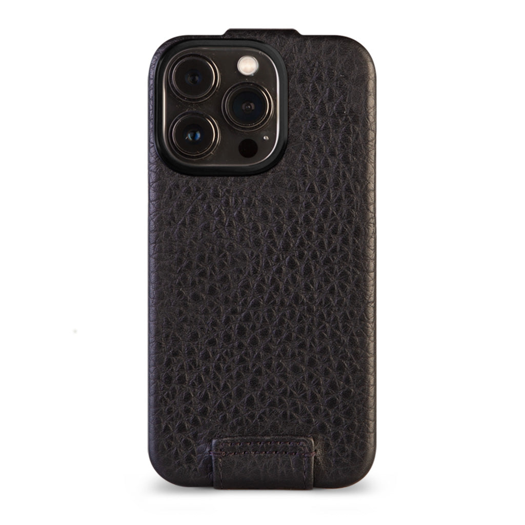 Fenzer Leather Pouch Phone Case For Wiko Ride / Coolpad Legacy Go – Black Glossy Shockproof Sleeve