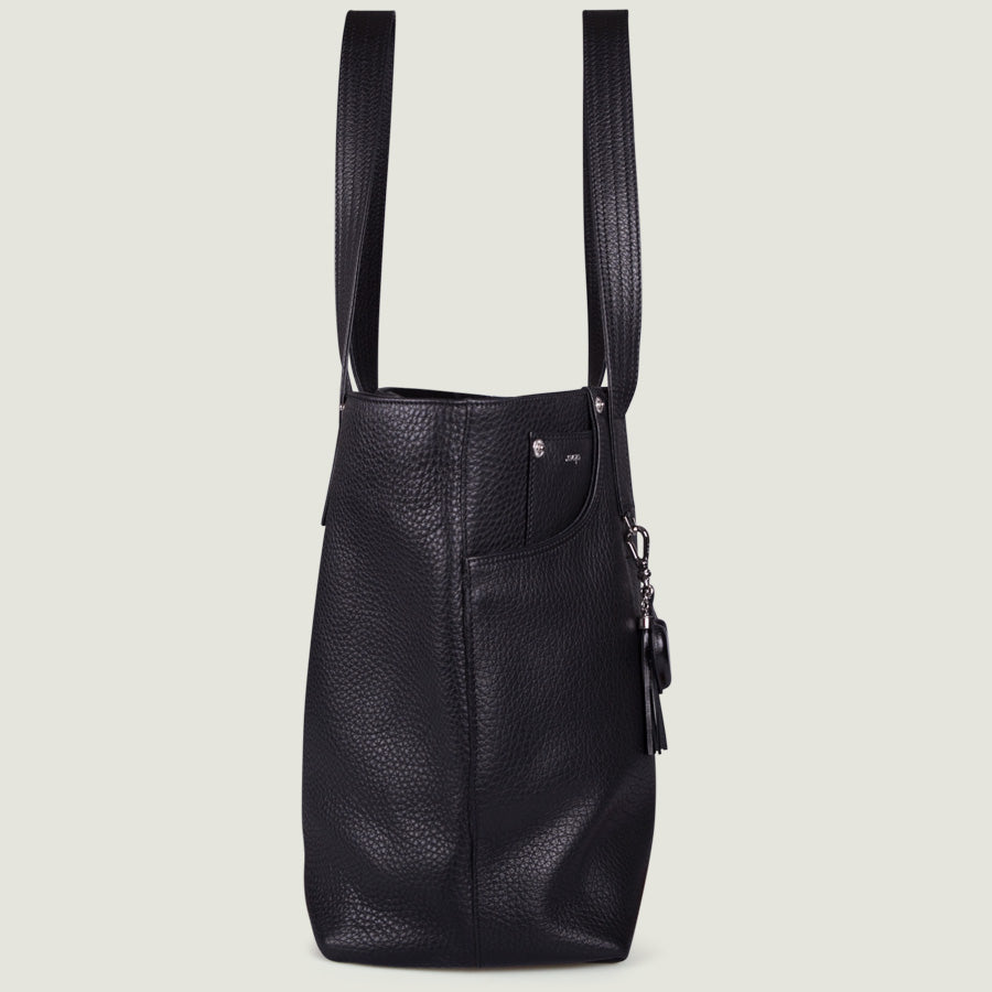 Mora Tote Leather Bag - Vaja