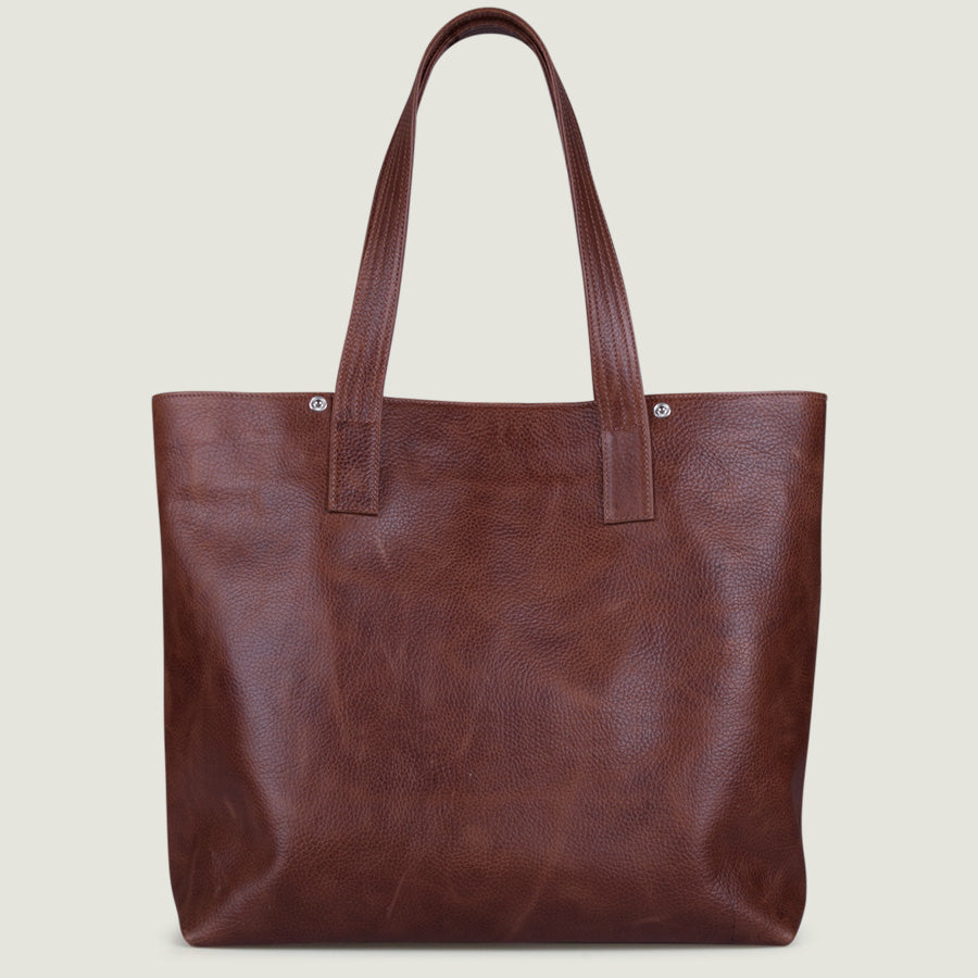 Mora Tote Leather Bag - Vaja