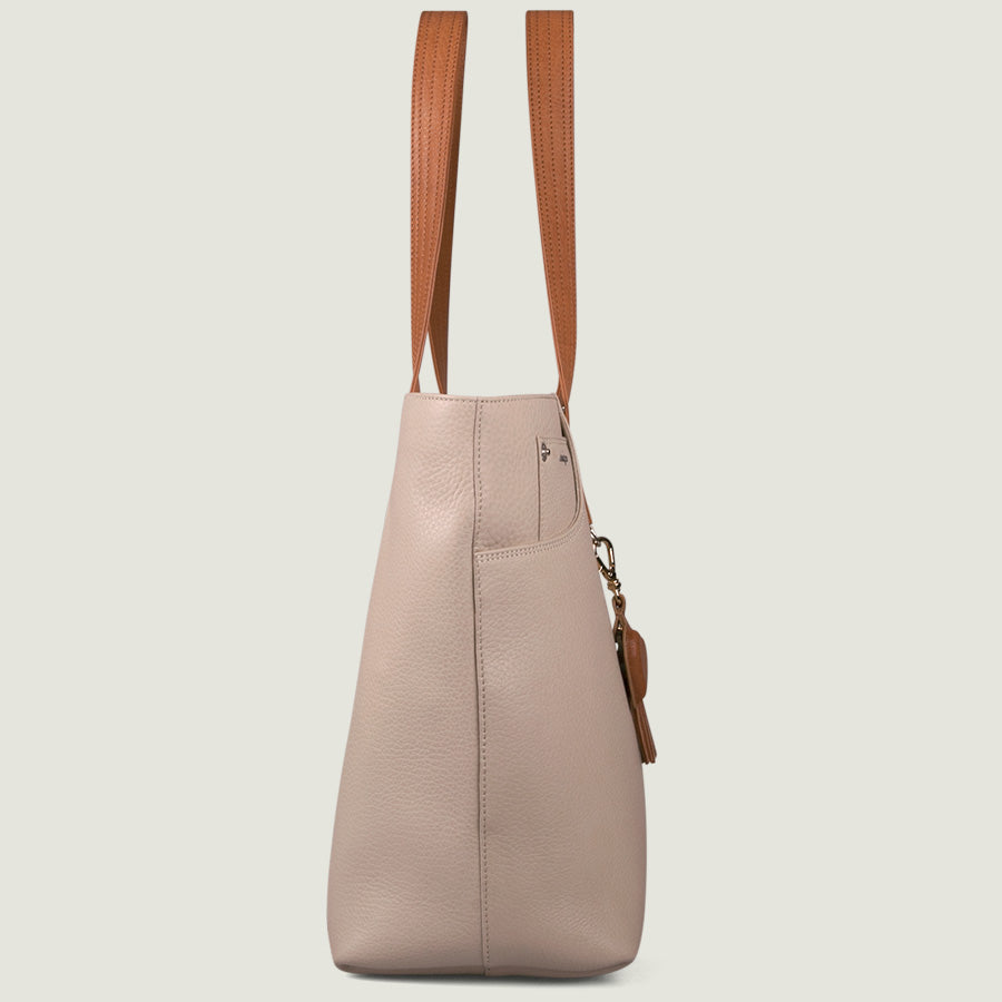 Mora Tote Leather Bag - Vaja