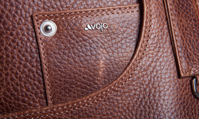 Mora Tote Leather Bag - Vaja