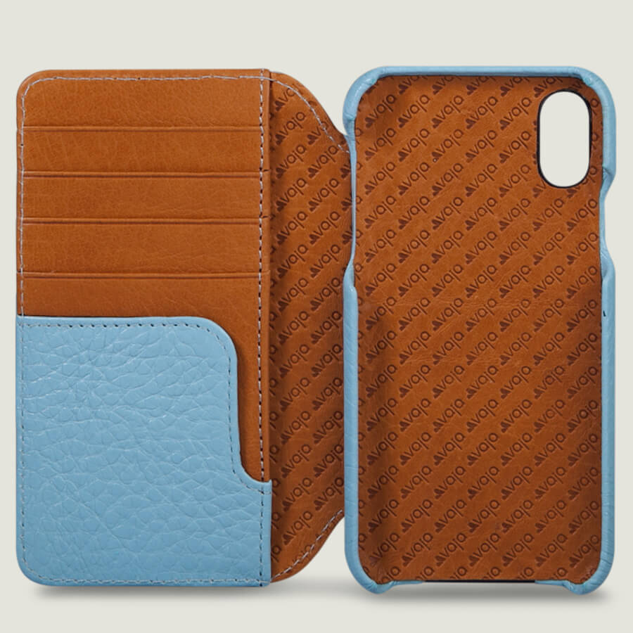 Wallet - iPhone Xs Max Wallet Leather Case - Vaja