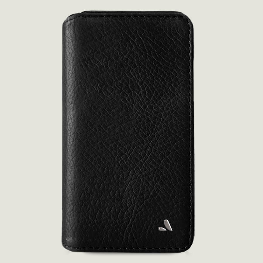 Wallet Agenda - iPhone Xr Wallet Leather Case - Bridge Black