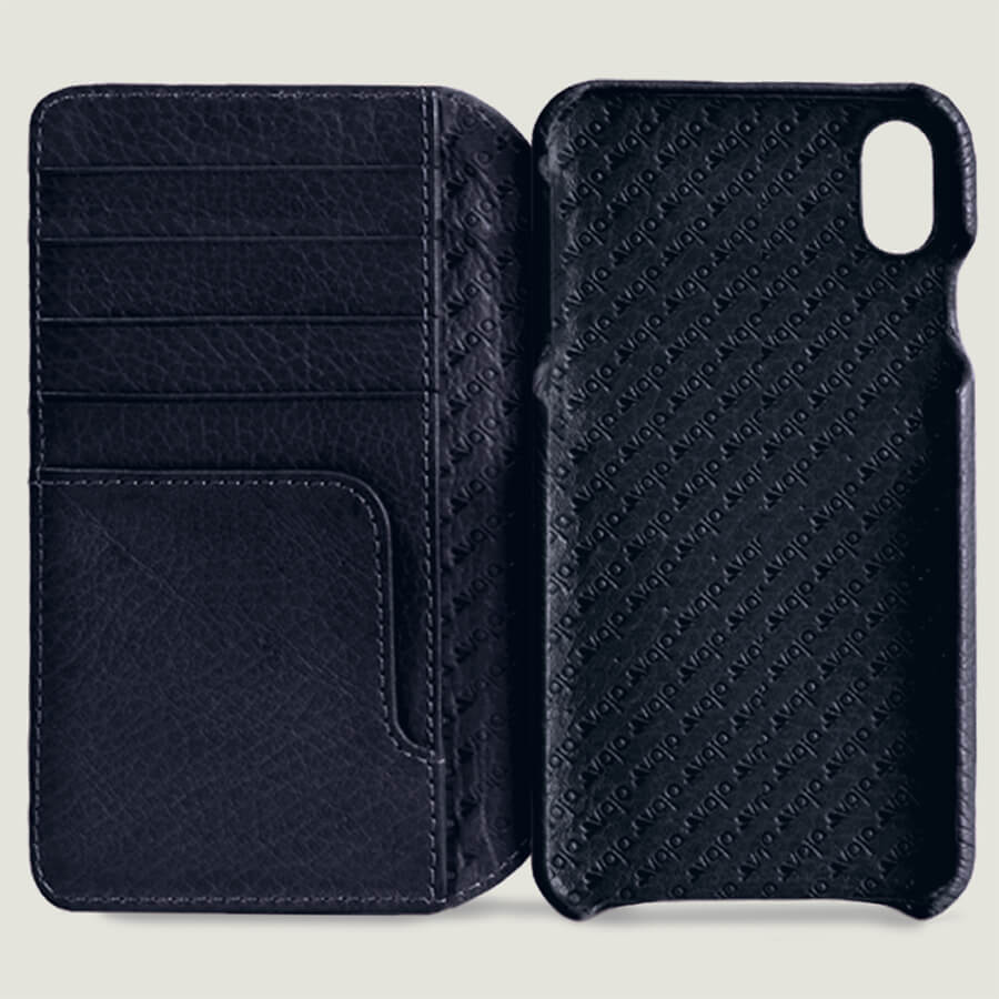 Wallet - iPhone Xs Max Wallet Leather Case - Vaja