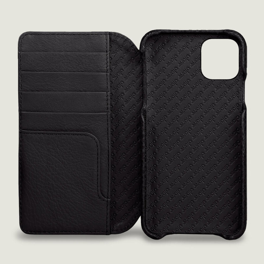 iPhone 11 Pro Max Wallet leather case - Vaja