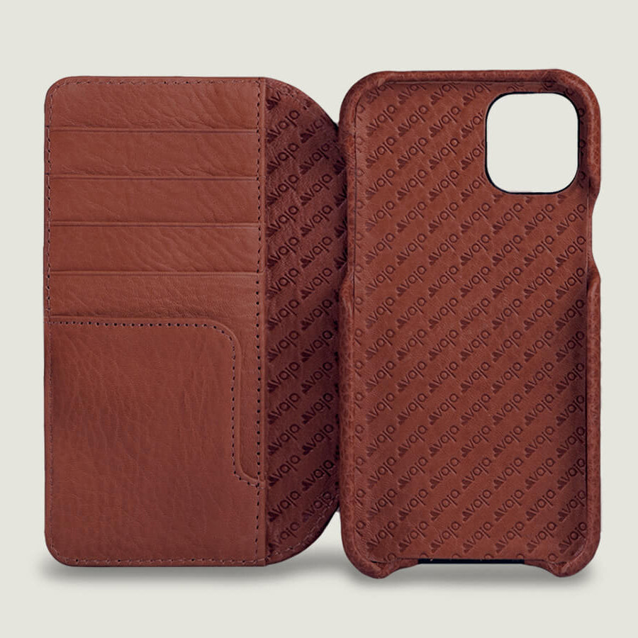 iPhone 11 Pro Max Wallet leather case - Vaja