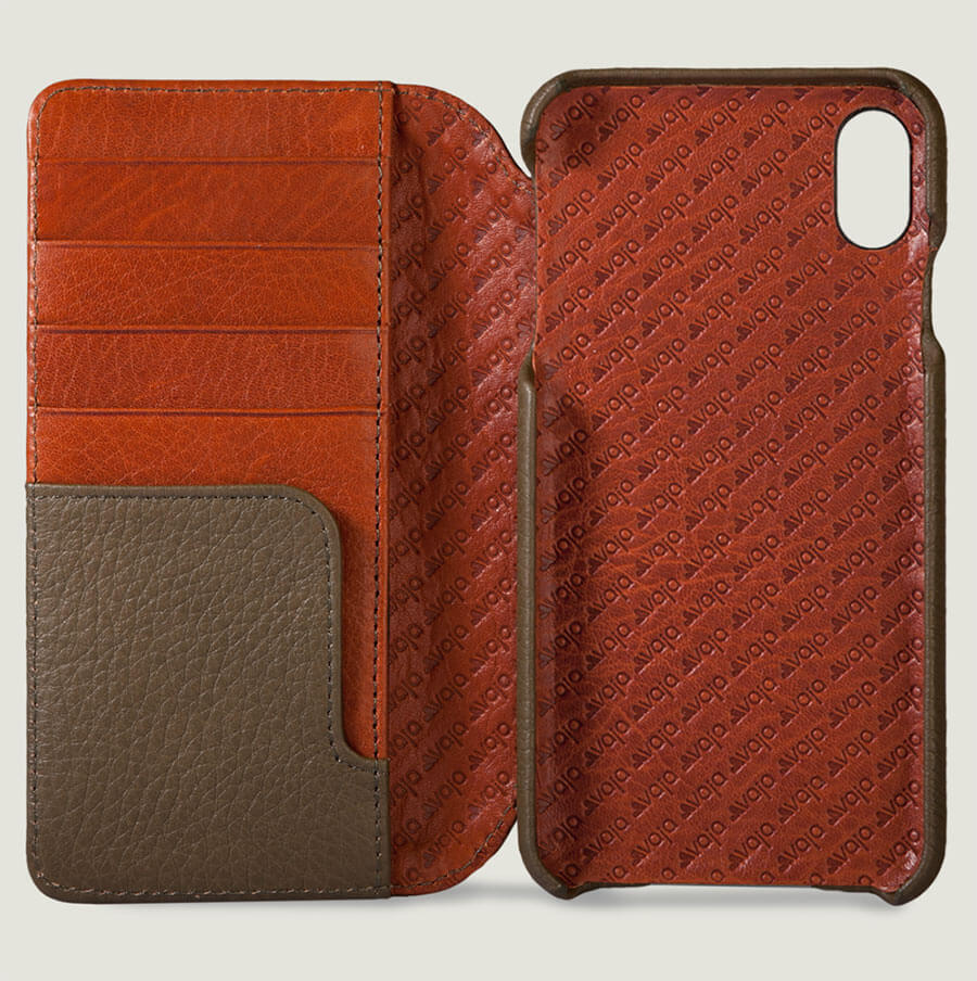 Wallet LP - iPhone Xs Max Leather Case - Vaja