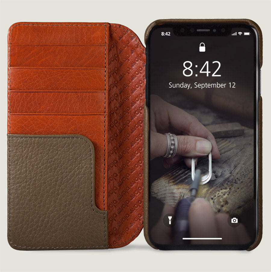 Wallet LP - iPhone Xs Max Leather Case - Vaja