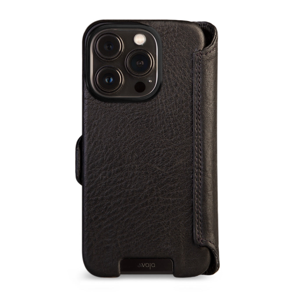 Kobra Wallet iPhone 13 Pro MagSafe Leather Case - Vaja