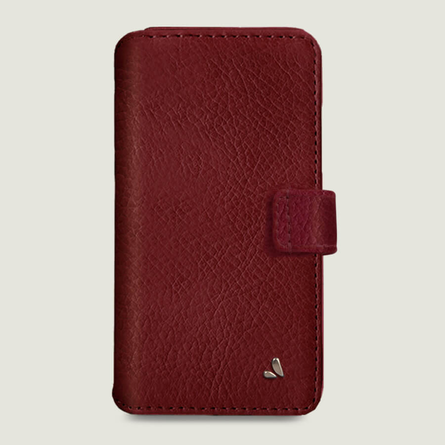 Customizable iPhone 11 Pro Max Wallet leather case - Vaja