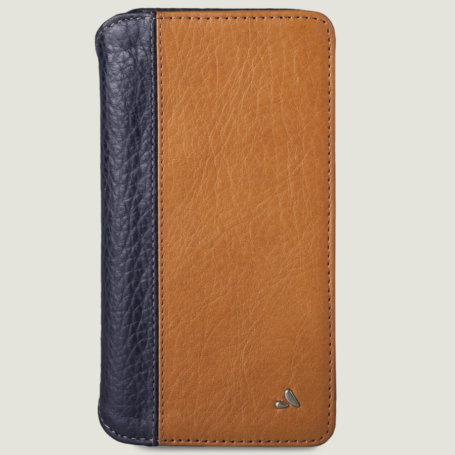 Wallet LP - iPhone Xs Max Leather Case - Floater Crown Blue and Bridge London