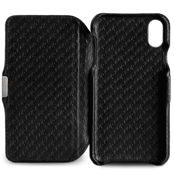 Agenda MG iPhone X / iPhone Xs Leather Case - Vaja