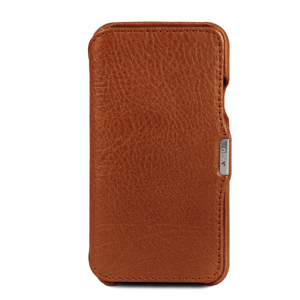 Agenda MG iPhone X / iPhone Xs Leather Case - Bridge Saddle Tan