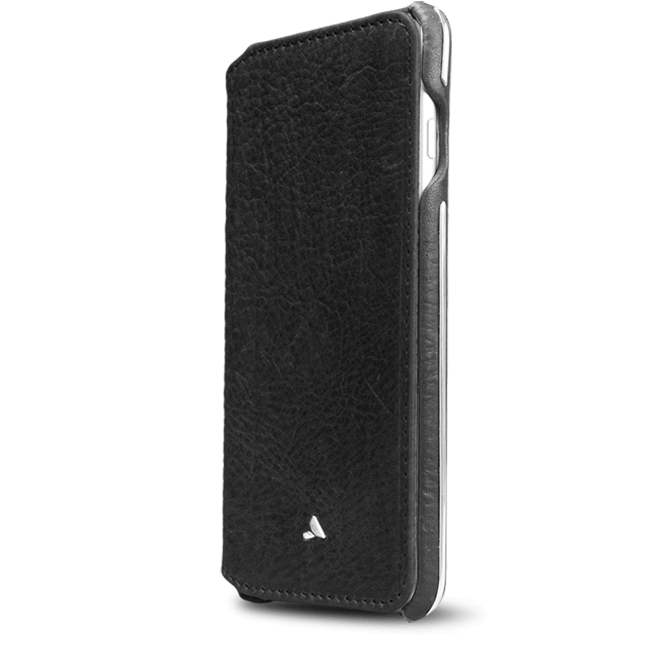 Customizable Agenda Silver Argento - Luxury iPhone 6 Plus leather cases - Vaja