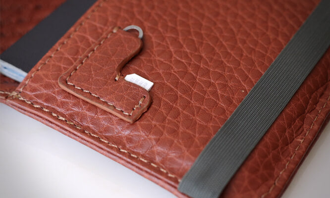 Alfa Leather Passport Holder - Vaja