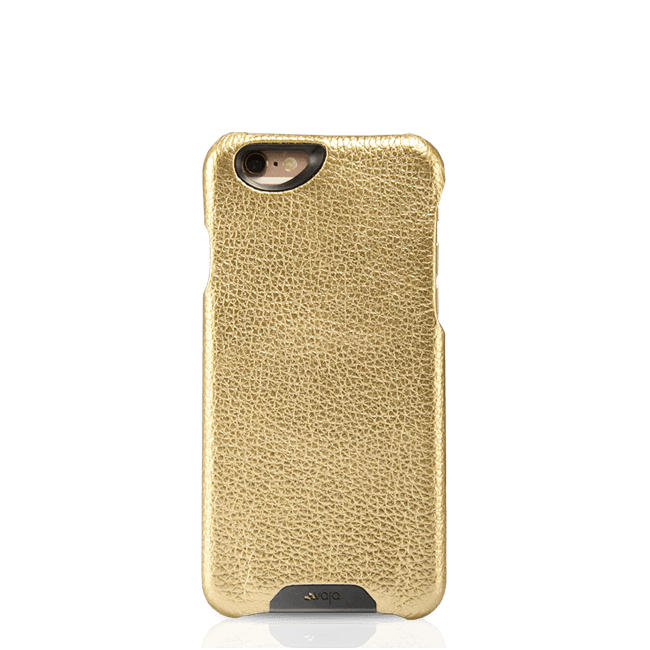 Vintage Metallic Leather Grip - iPhone 6/6s Case - Fall Gold
