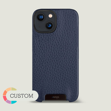 Custom Grip iPhone 13 Mini leather case with MagSafe - Vaja