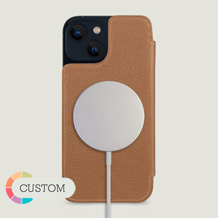 Custom Nuova Pelle iPhone 13 MagSafe leather case - Vaja