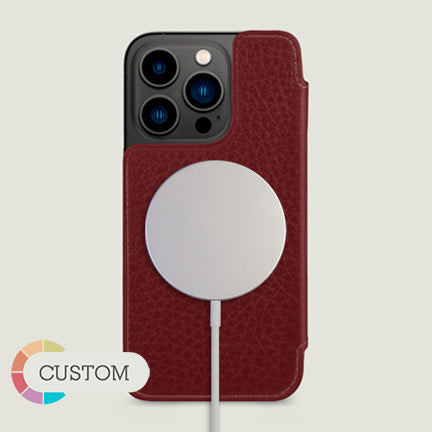 Custom Nuova Pelle iPhone 13 Pro leather case with MagSafe - Vaja