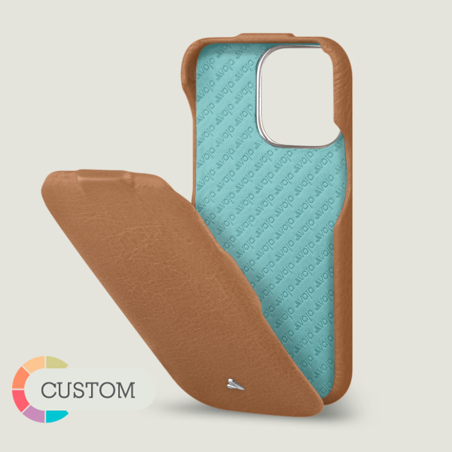 Customizable Top iPhone 13 Pro MagSafe leather case - Vaja