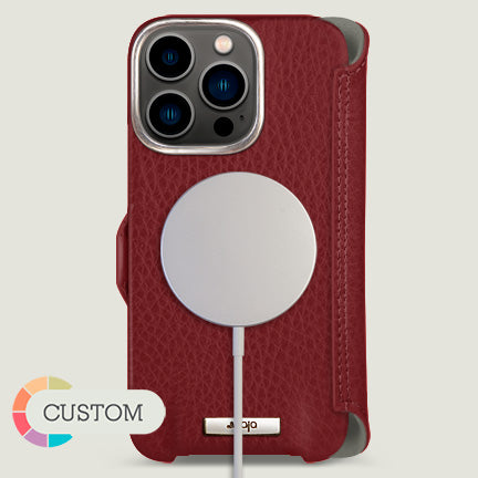 Custom Wallet iPhone 13 Pro Max MagSafe leather case - Vaja