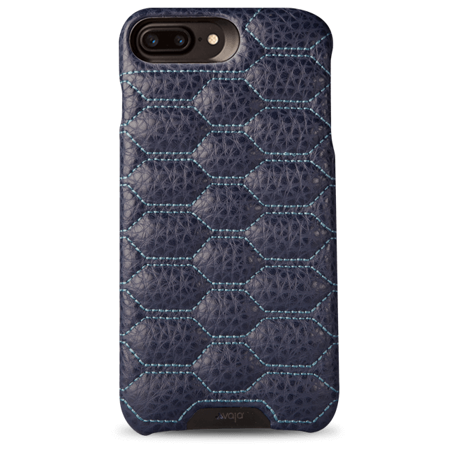 Grip Matelasse + iPhone 7 Plus Quilted Leather Case - Vaja