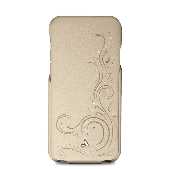 Top Crystal - Luxury iPhone 7 leather case with Swarovski crystals - Vaja