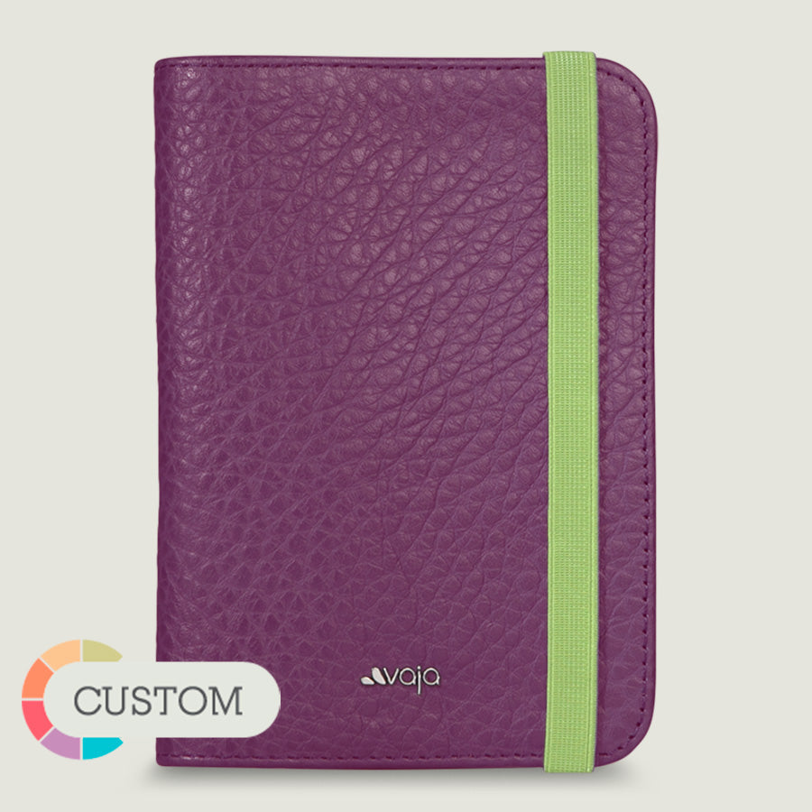 Customizable Alfa Leather Passport Holder - Vaja