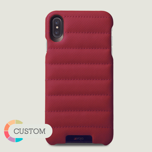 Custom Grip Rider - iPhone X / iPhone Xs Leather Case - Vaja