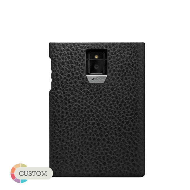 Customizable Grip - Premium Blackberry Passport Leather Case - Vaja