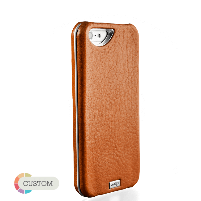 Grip Silver - iPhone SE Case with Genuine Silver Accents - Vaja