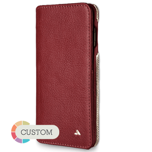 Custom Wallet Agenda Silver iPhone 7 Plus - Vaja