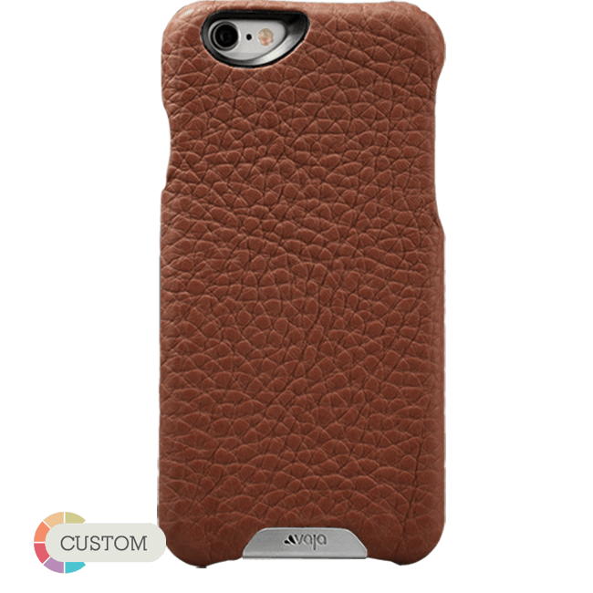 Customizable Grip - Premium iPhone 6 Plus/6s Plus Leather Case - Vaja