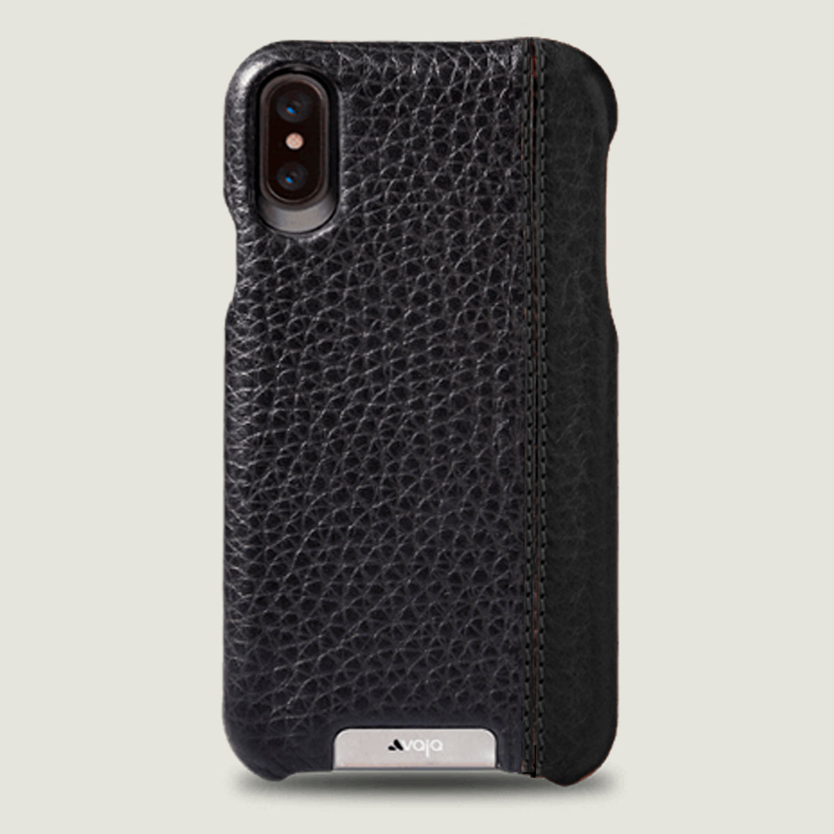Grip LP iPhone X / iPhone Xs leather case - Vaja