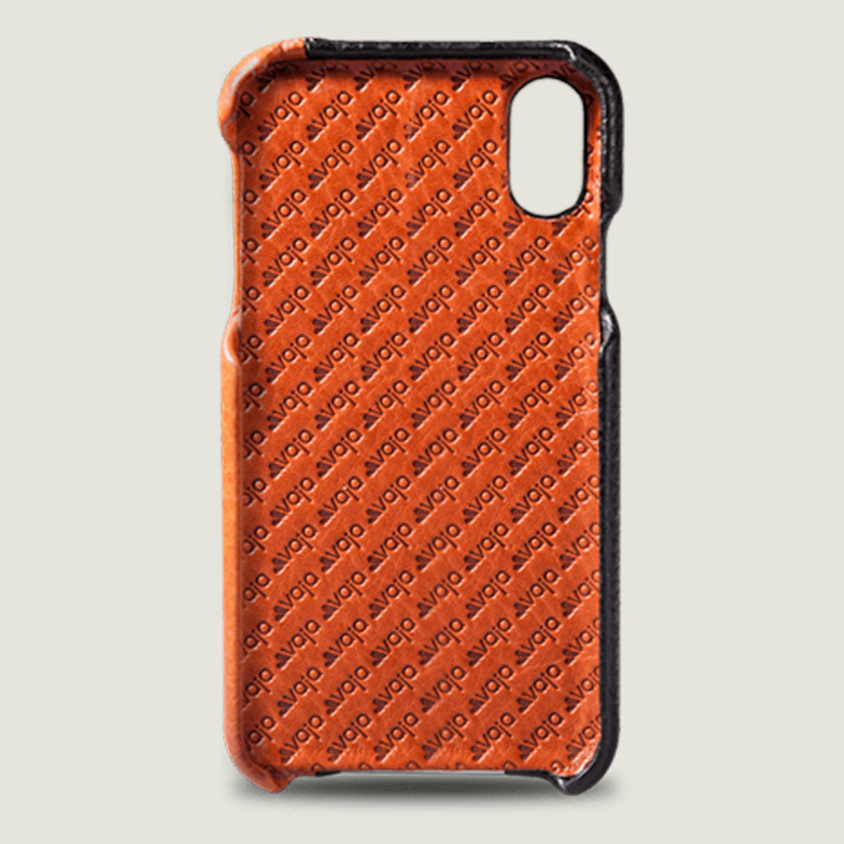 Grip LP iPhone X / iPhone Xs leather case - Vaja