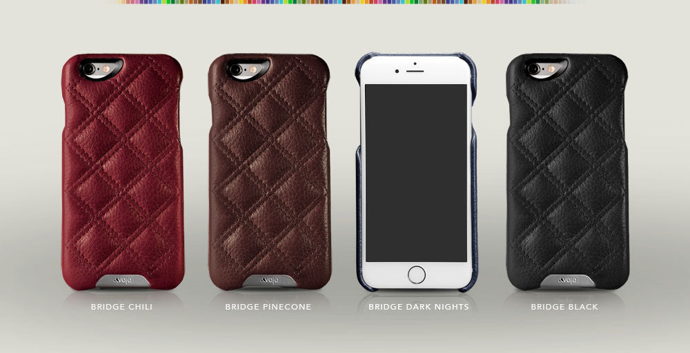 Grip Matelassé - Quilted iPhone 6/6s Leather Cases - Vaja
