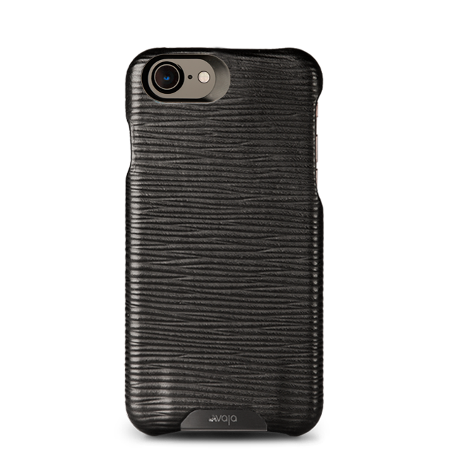 Grip - iPhone 7 Leather Case - Legno Nero