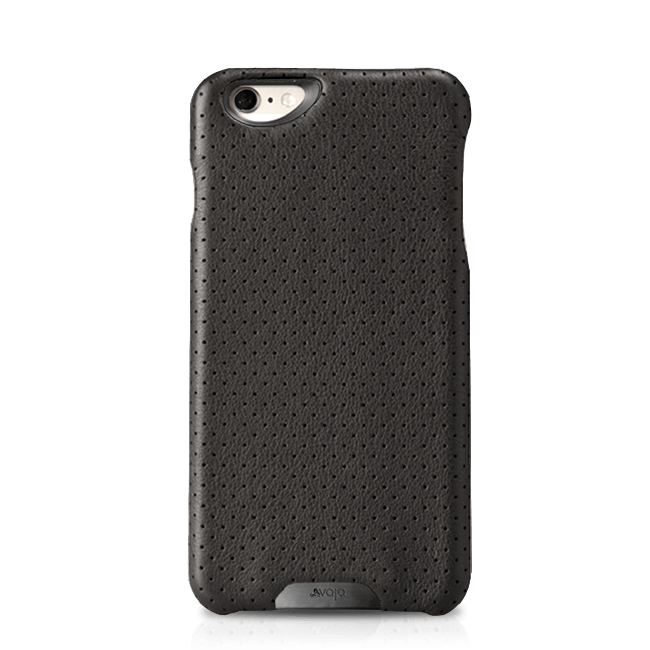 Grip Piqué - Black Label iPhone 6/6s Premium Leather Case - Vaja