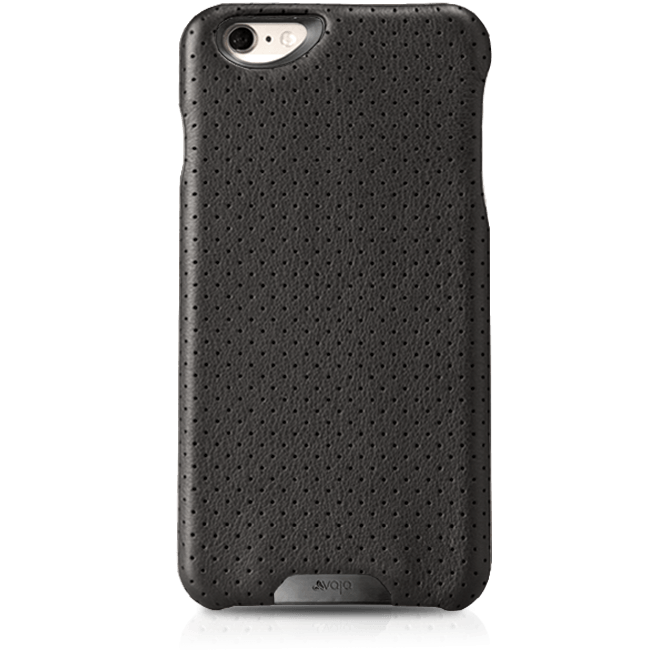 Grip Piqué - Black Label iPhone 6 Plus/6s Plus Premium Leather Case - Vaja
