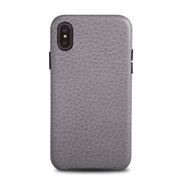 Slim Grip iPhone X Leather Case - Vaja