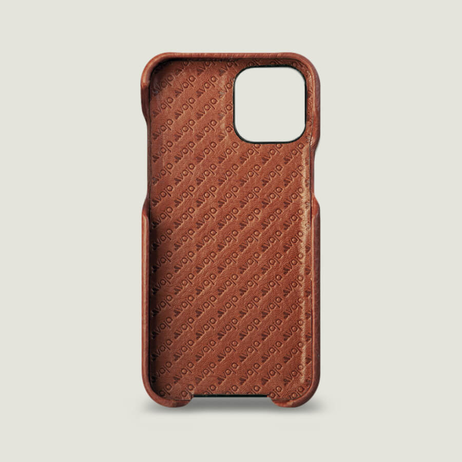 iPhone 12 Mini Grip leather case - Vaja