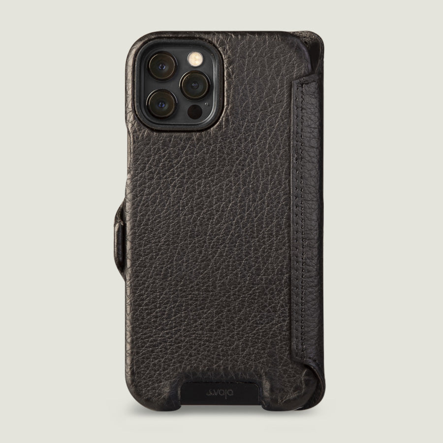 iPhone 12 &amp; 12 pro wallet leather case - Discontinued - Vaja