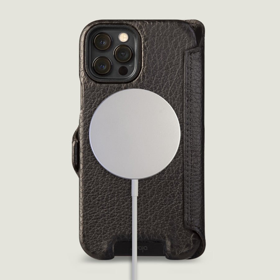 iPhone 12 &amp; 12 pro wallet leather case - Discontinued - Vaja